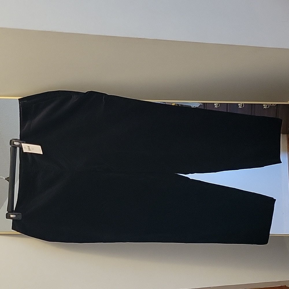 J.Jill Size 20 Black Velvet Pants